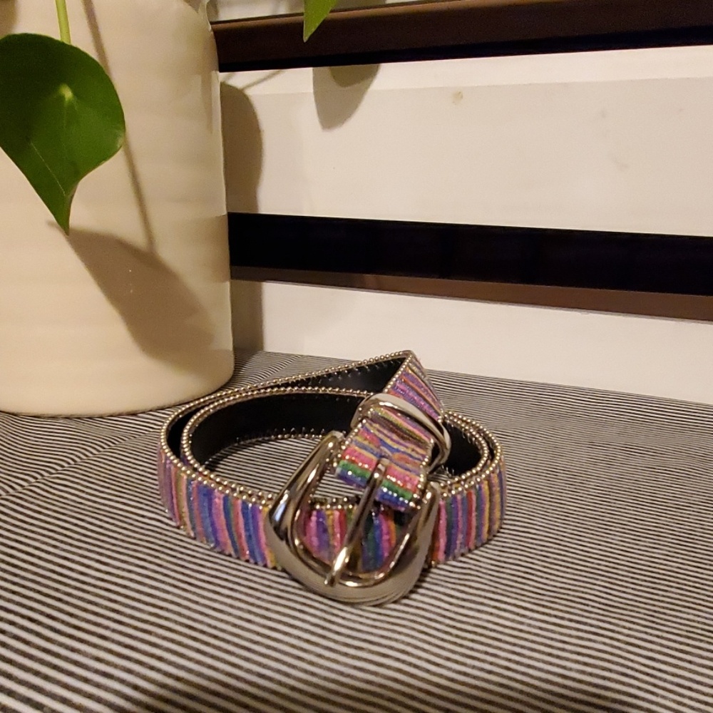 MULTI COLOR belt.            #621